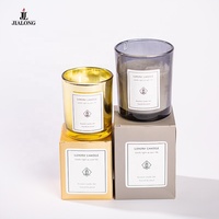 Bougie parfumée artisanale pour les fêtes, aromathérapie, cire de paraffine, pot en verre 100g, parfum classique, décoration intérieure, 20-40