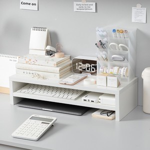 Soporte Elevador para Monitor de Oficina al por Mayor, Organizador de Teclado de Escritorio, Bandeja de Almacenamiento - Product Image 3