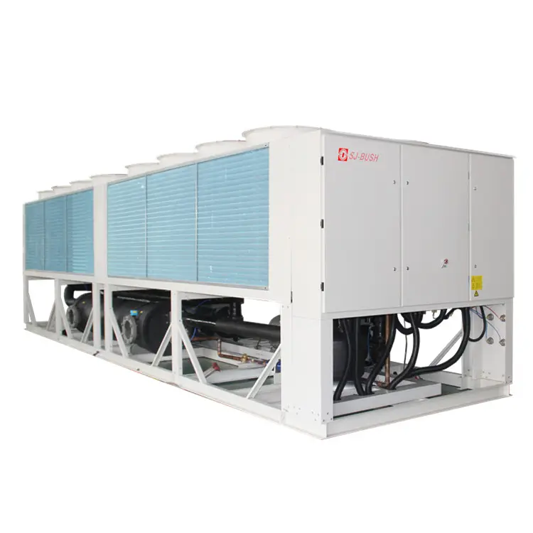 Винтовой промышленный водяной охладитель с воздушным охлаждением, охлаждающее оборудование, машина для водяного охлаждения