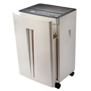 Trituradora de Papel Eléctrica Ultra-rápida de 6 Hojas con Microcorte, Estilo Vertical con Ruedas para Oficina - Product Image 2