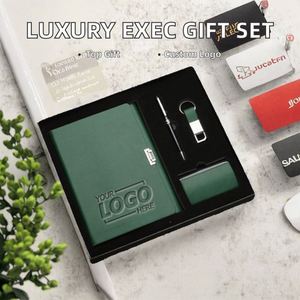 Coffret Cadeau Exécutif de Luxe : Carnet, Stylo, Porte-clés, Tasse Isotherme en Acier Inoxydable, Impression Numérique, Logo Personnalisé, Retour à l'École - Product Image 2