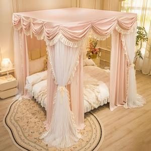 אוהל רשת מתקפל חדש לשנת <span class=keywords><strong>2026</strong></span> נגד יתושים, נייד, לשימוש ביתי למבוגרים, עם חופה למיטה זוגית, כולל מעמד תומך. - Product Image 1