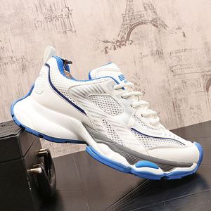 Chaussures pour hommes - Tendance été 2025 : Chaussures décontractées polyvalentes en maille respirante avec semelle souple et fonction de rehaussement confortable - Product Image 4
