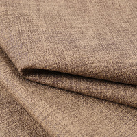 Tissu en cuir synthétique PVC fin, 1.1mm, Grain de lin, feuille de tissu en cuir synthétique décoratif en cuir artificiel pour la fabrication de sacs à chaussures