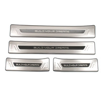 Protection de seuil de porte arrière en acier inoxydable pour BYD Yuan 2025 2024 – Accessoires de protection de seuil de porte