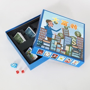 Set di giochi da tavolo <span class=keywords><strong>monopoli</strong></span> con Logo personalizzato per la famiglia all'ingrosso intellettuale Puzzle Puzzle <span class=keywords><strong>gioco</strong></span> da tavolo OEM - Product Image 4