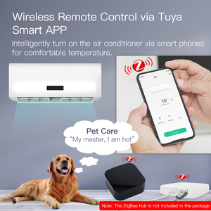 ZIGBEE Điều Khiển Từ Xa Hồng Ngoại Tuya Điều Khiển Từ Xa Không Dây Gia Đình Thông Minh Hệ Thống Tự Động Hóa Tất Cả Trong Một Cần Có Trục ZigBee Có Dây - Product Image 6