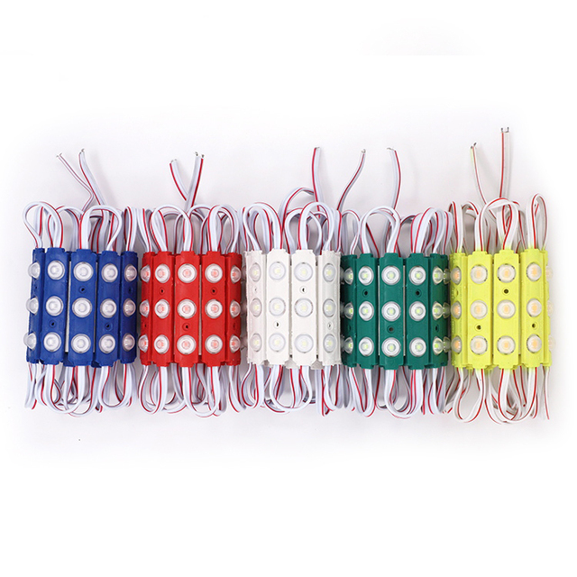 Outdoor 3 SMD 2835 LED Module Signage Light IP65 Waterproof 1.5W 12V Dimmable