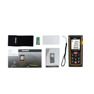 Medidor de Distancia Láser Digital VA-T40, Medidor Láser de Distancia, Área, Volumen, Pitagórico, 40M, Nivel de Burbuja, Mm/in/Ft, Pantalla LCD Retroiluminada - Product Image 4