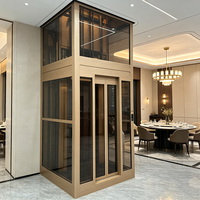 Asansörsüz Çekişli Kaldırma Platformu, Otel, Apartman, Villa, Ev, Bodrum Asansörü için Çağdaş Tasarım