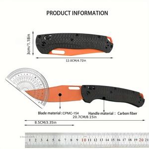 سكين قابل للطي للبقاء على قيد الحياة في الهواء الطلق الأكثر مبيعًا للعبة البرية والاستخدام التكتيكي - Product Image 6