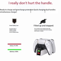 Dual-Ladestation für Slim & Pro Controller Metall & Kunststoff USB-Ladedock OEM