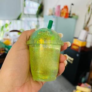 Juguete antiestrés de burbujas de subida lenta con forma de taza de té con leche, suave y apretable, para escritorio de oficina, desde almacén de EE. UU. - Product Image 6
