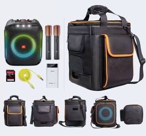 Borsa <span class=keywords><strong>Portatile</strong></span> per Altoparlante da Viaggio Custodia Protettiva per Esterni per Altoparlante JBL Partybox Encore2 Copertura Antipolvere per Trasporto <span class=keywords><strong>Audio</strong></span> - Product Image 4