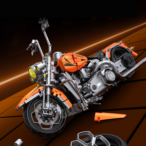 2392 pièces 1/5 échelle <span class=keywords><strong>moto</strong></span> jouet éducatif Kit de construction <span class=keywords><strong>moto</strong></span> bloc de construction ensemble modèle Collection cadeau pour enfants adultes - Product Image 6
