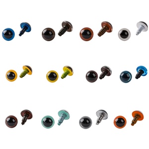 Yeux en plastique pour jouets de bébé, accessoires de jouets de sécurité, poupées en plastique, bricolage - Product Image 1
