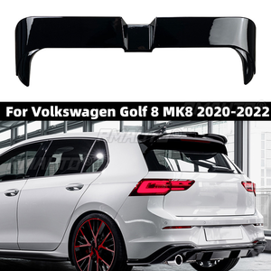 Alerón Trasero Estilo Fibra de Carbono para Volkswagen Golf 8 MK8 2020-2023, Alerón de Techo Trasero, Divisor de Aire, Kit de Carrocería - Product Image 1
