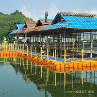 Maison flottante/usine de base de ponton de maison d'eau