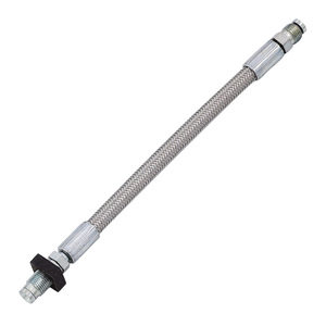 Tuyau tressé <span class=keywords><strong>Tippmann</strong></span> pour ligne de gaz, 6 pouces, argent, durable, 1500 PSI - Product Image 1