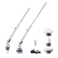 BOOMJOY – brosse de nettoyage sans fil, brosse électrique rotative, épurateur de sol pour la salle de bain