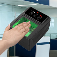 Lecteur d'empreintes digitales biométrique avec capteur optique, certification FBI FAP60, kit de développement Java (SDK) pour l'immigration