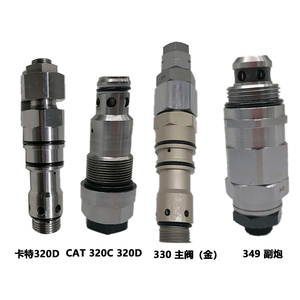 Válvula de Alivio 1195338 3100395 3100390 para Válvula de Control Principal, Accesorios para Excavadora E320D E322 <span class=keywords><strong>E321</strong></span> E325, Válvula de Alivio Principal - Product Image 4