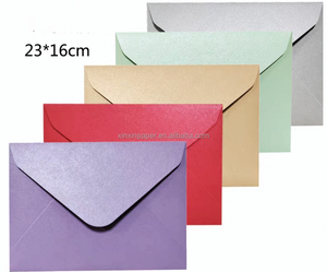 <span class=keywords><strong>Enveloppe</strong></span> <span class=keywords><strong>en</strong></span> papier perlé de luxe personnalisée a 5 (23*16 <span class=keywords><strong>cm</strong></span> ) 250 g avec <span class=keywords><strong>enveloppe</strong></span> de portefeuille cadeau de <span class=keywords><strong>taille</strong></span> personnalisée pour les mariages et les cadeaux - Product Image 3