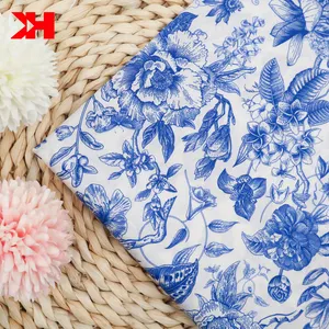 I più venduti tana personalizzato prato liberty stampa floreale tessuto cotone puro per il vestito