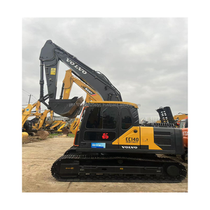 Pelle sur chenilles Volvo EC140DL chaude Système entièrement hydraulique ec140 ec140d avec faible temps de travail à vendre - Product Image 1