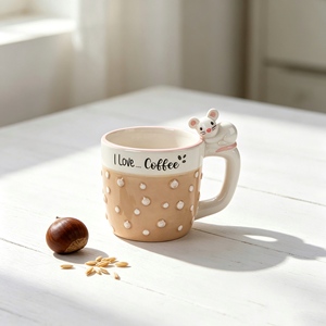 Juego de Salero y Pimentero de Cerámica con Forma de Ratón, Botella de Condimento Kawaii para Cocina, Decoración para <span class=keywords><strong>el</strong></span> Hogar, Regalo para la Inauguración de una Casa - Product Image 5