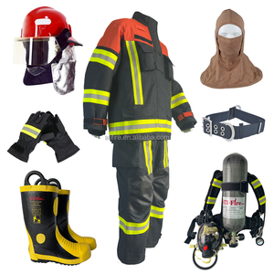 EN137 136 cylindre d'air en fibre de carbone 6.8L 300 bar SCBA équipement de lutte contre l'incendie combinaison de lutte contre l'incendie pompier sauvetage pompier équipement - Product Image 6