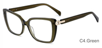 Nouvelle Tendance Luxe 2026 – Montures Optiques Prêtes à l'emploi, Grandes Montures Œil de Chat en Acétate, Lunettes de Myopie avec Verres Transparents pour Femmes