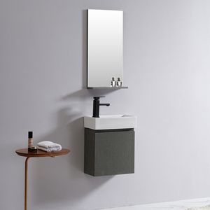 K227 Semplice appeso bagno di stoccaggio piccola parete mobile <span class=keywords><strong>con</strong></span> <span class=keywords><strong>specchio</strong></span> - Product Image 4