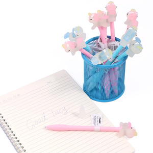 FOSKA Penne a Sfera <span class=keywords><strong>con</strong></span> LED dal Design Adorabile, Scrittura Fluida, Divertenti e Carine a Forma di <span class=keywords><strong>Unicorno</strong></span>, Set <span class=keywords><strong>con</strong></span> Inchiostro Nero/Blu per Cancelleria per Bambini - Product Image 4