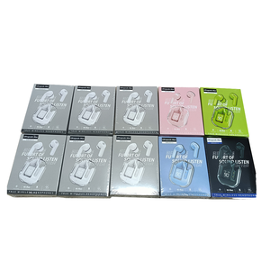 หูฟังไร้สาย <span class=keywords><strong>Air</strong></span> 31 TWS พร้อมจอ LED แสดงผล บลูทูธ 5.3 เสียงสเตอริโอ กันน้ำแบบโปร่งใส หูฟังเล่นเกม ชิปเซ็ต Jl - Product Image 2