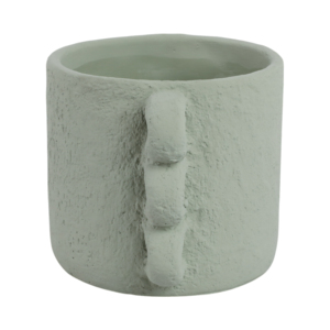 Vaso Decorativo con Manico ad Arco per Soggiorno, Mensola, Patio, Contenitore per Piante in Ceramica da 6 Pollici - Product Image 2