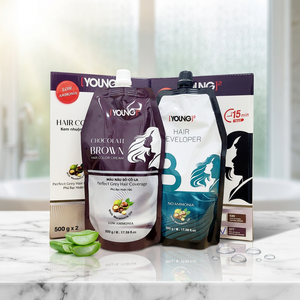 Crema de Coloración Capilar Premium Sin Amoníaco – Solución Profesional de Salón con Acabado Suave - Product Image 3