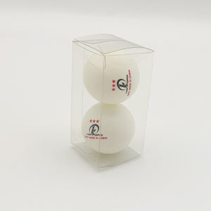 Konford Venta al por mayor Blister Card Pack Barato <span class=keywords><strong>Ping</strong></span>-<span class=keywords><strong>Pong</strong></span> Ball ABS Custom Mesa <span class=keywords><strong>de</strong></span> Tenis Brand Logo 1 2 3 Star White Table Tennis Balls - Product Image 5