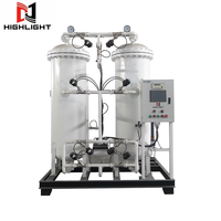 Machine industrielle de production d'azote HIGHLIGHT PSA Pureté 93%-99,5% Composants essentiels du moteur PLC |   Technologie de remplissage de conception nouvelle