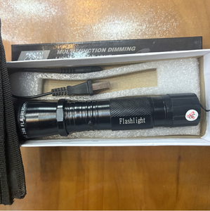 Top Ranking 288 TYPE Super Bright Handheld Long-range <b>Rechargeable</b> Led Promotional <b>Flashlight</b> Self Defense Keychain for Women - Product Image 2