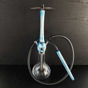 Ensemble de narguilé de style <span class=keywords><strong>wookah</strong></span> Offre Spéciale de 64cm Design polonais, shisha en acier inoxydable et en bois avec accessoires haut de gamme - Product Image 5