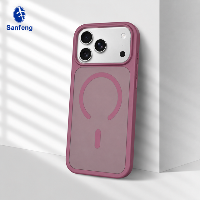 Premium Matte Soft iPhone 18 17 Pro Max Case Skin-Feel Shockproof Wireless Charging Magnetic Custom Phone Case Bulk Wholesale