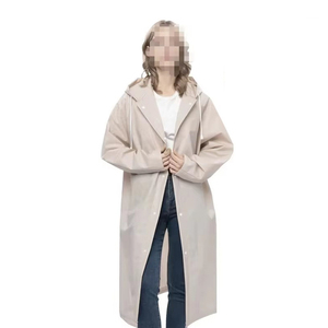 Outdoor Waterproof Clear <strong>Raincoat</strong> Heavy EVA Fabric Disposable Full <strong>Raincoat</strong> Overroll Conjoin <strong>Raincoat</strong> Durable Plastic One Price - Product Image 3