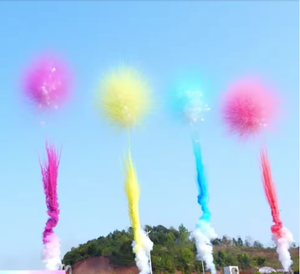 Fuegos Artificiales <span class=keywords><strong>de</strong></span> Colores para Celebraciones, Espectáculo Diurno Colorido, Fuegos Artificiales para Bodas, Fiestas, Revelación <span class=keywords><strong>de</strong></span> Género, Pastel <span class=keywords><strong>de</strong></span> Seis Colores para Exteriores - Product Image 6