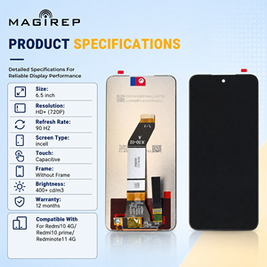 Pantalla de Repuesto LCD HD+ de <span class=keywords><strong>Precio</strong></span> de Fábrica MAGIREP para <span class=keywords><strong>Redmi</strong></span> <span class=keywords><strong>10</strong></span> <span class=keywords><strong>2022</strong></span> <span class=keywords><strong>Redmi</strong></span> Note11 4G <span class=keywords><strong>Redmi</strong></span> <span class=keywords><strong>10</strong></span> Prime 1 Año de Garantía Pieza de Reparación - Product Image 2