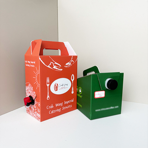 Custom Brand Aseptic 96oz-160oz Plastic Coffee Bag Dispenser Bebida Líquido Sacar Contenedor 128oz Opción Disponible - Product Image 4