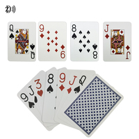 NFC-Spielkarten Benutzer definiertes LOGO-Design Drucken von 13,56 MHz Poker-Spiel papier NFC-RFID-Karte