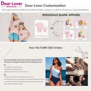 Dear-Lover Wholesale Private Label Custom Logo Print On Demand Fabric Upgrade Blank Plain Summer Short Sleeve Basic Women Tops