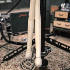 Bacchette per Batteria Professionali in Hickory e Mazzuole in <span class=keywords><strong>Noce</strong></span> Modello C-04 per Pratica <span class=keywords><strong>di</strong></span> Batteria e Strumenti a Percussione - Product Image 3