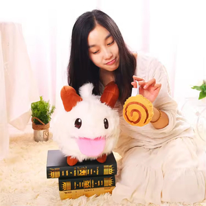 Peluche Poro de League of Heroes, jouet mignon pour enfants, jouet en peluche LOL Poro - Product Image 1